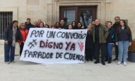 Los trabajadores del Parador reclaman «un convenio digno»