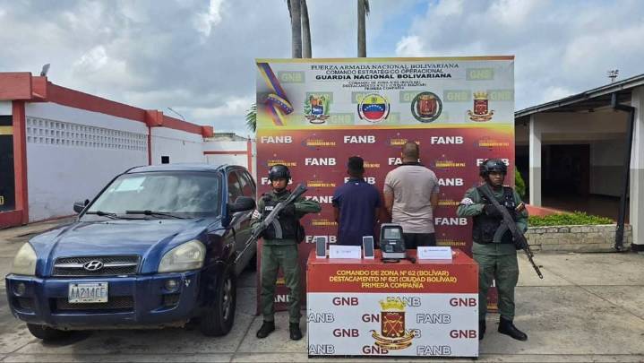 Presos por traslado ilegal de equipo para analizar oro