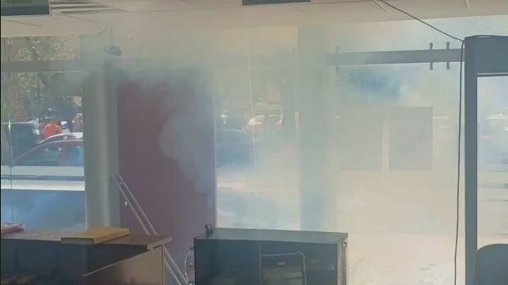 Video de la Explosión en Poder Judicial CDMX: Así Estalló Petardo Durante Protesta Hoy