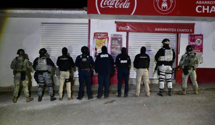 Apan: operativo revela droga, vehículos y hasta 150 litros de hidrocarburo