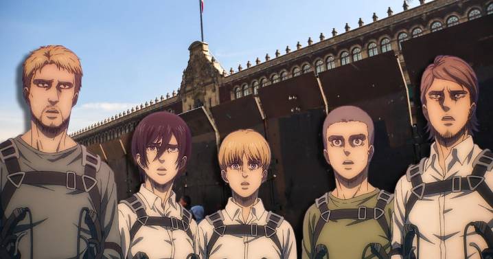 ¿Por qué relacionan ‘murallas’ en Palacio Nacional con el anime ‘Attack on Titan’?