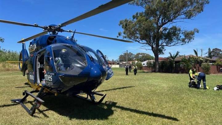 Man fighting for life after being mauled by several dogs in Western Sydney home