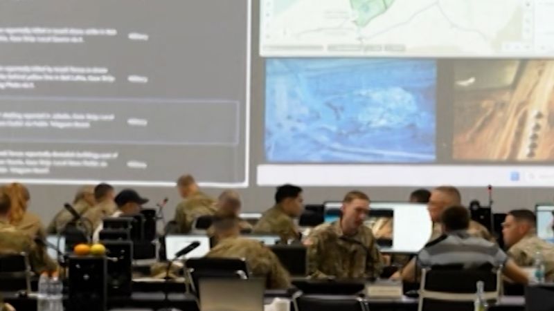 Inside the US military-led facility overseeing next steps for Gaza