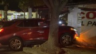 Ebrio derriba parte de una taquería en fuerte accidente al sur de Saltillo