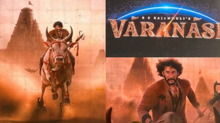 SSMB29 is officially Varanasi! SS Rajamouli unveils Mahesh Babu's first fierce look, internet goes wild; watch