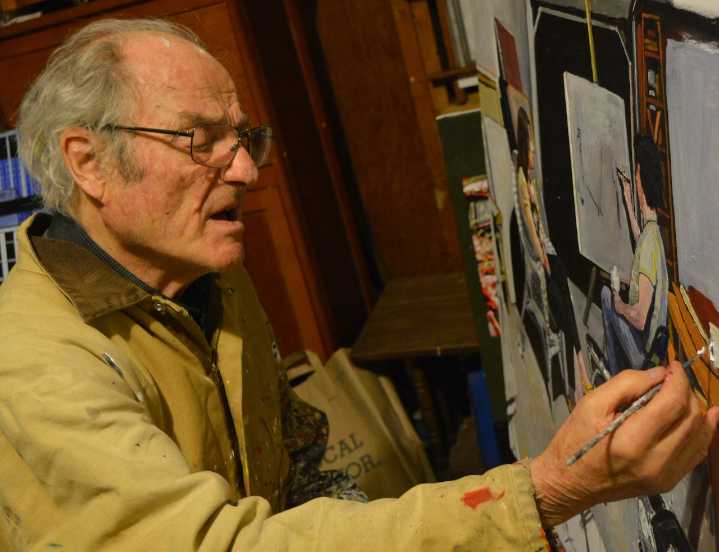 Mel Leipzig, renowned Trenton artist and educator, dies at 90