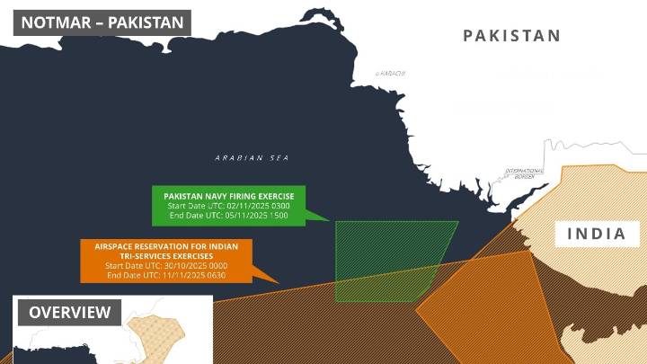 Pak issues naval warning as India begins tri-services exercise near Sir Creek