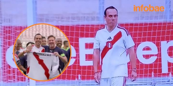 Presidente José Jerí juega fútbol con las leyendas de Perú y Conmebol: “Nos faltó meter gol”