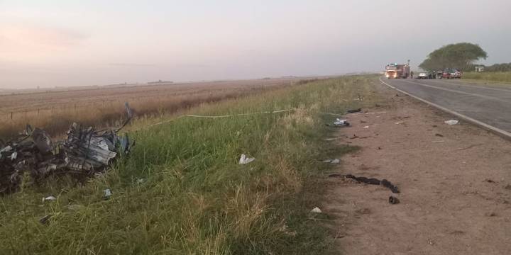 Tragedia en Santa Fe: cinco muertos por un choque frontal en la ruta provincial 90