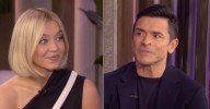 Mark Consuelos Tells Sydney Sweeney He Tried Watching 'Euphoria' With His Daughter Lola But Had to Stop After '10 Minutes'