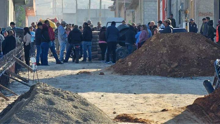 Tulancingo: Vecinos de Paraíso Norte se dividen por construcción de obra