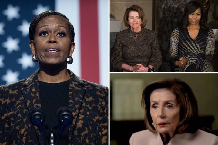 Nancy Pelosi responds to Michelle Obama's claim America isn't ready for woman president