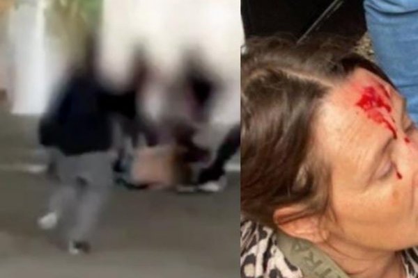 Brutal pelea en una escuela: la preceptora terminó herida al intentar separar a los alumnos