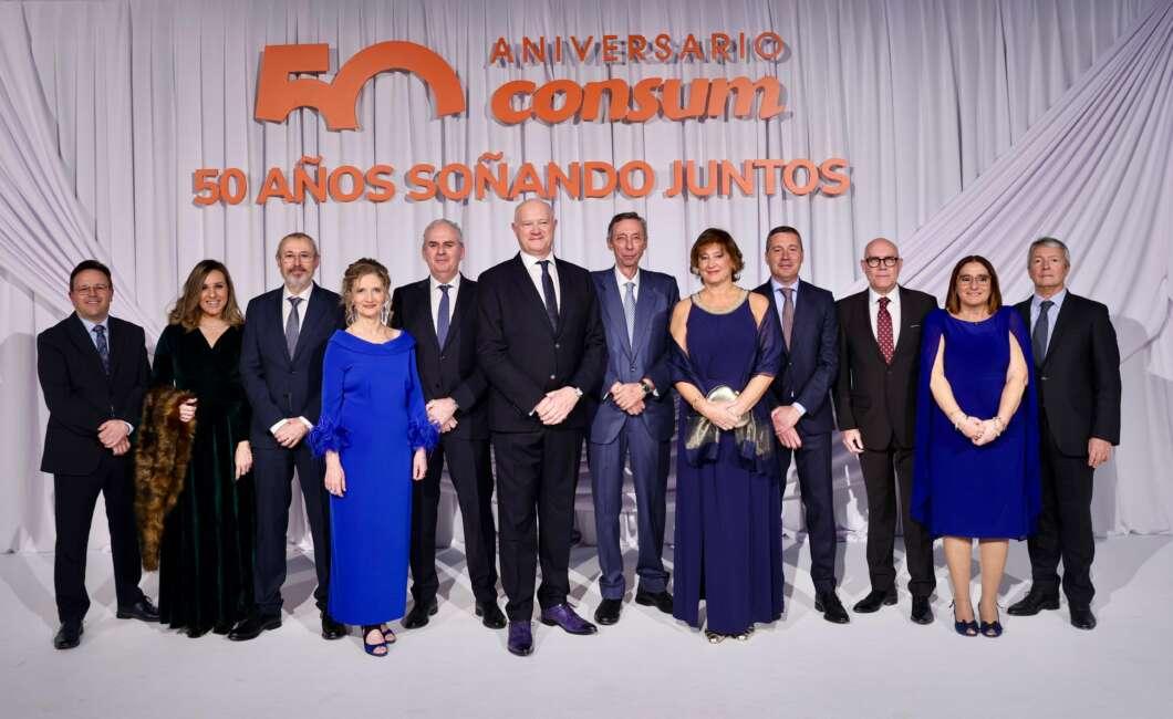 Consum celebra su 50 aniversario junto a los colectivos que han hecho posible su medio siglo de historia