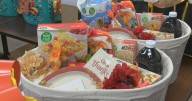 Meriter Hospital celebrates giving with creative Thanksgiving baskets