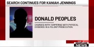 Person of Interest named, criminal charges in connection to disappearance of Kaniah Jennings