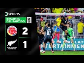 Video, resumen y goles: Colombia vs. Nueva Zelanda (2