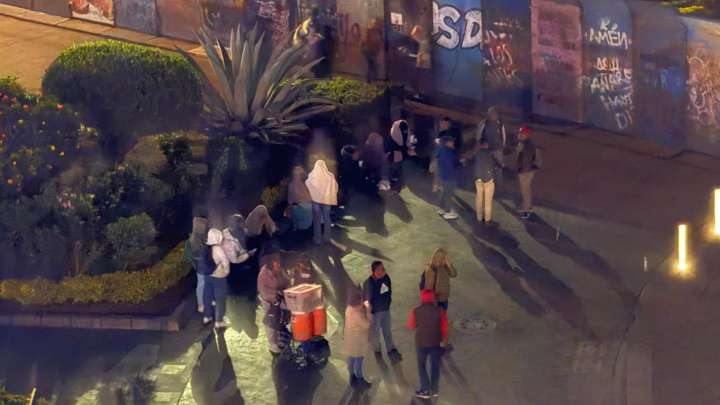 Comienza la Llegada de Integrantes de la CNTE al Zócalo de la Ciudad de México