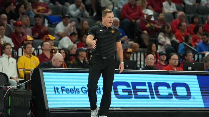 See photos from Iowa State basketball vs St. John's in Las Vegas