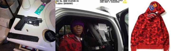 Officers find ghost gun in toilet during robbery arrest