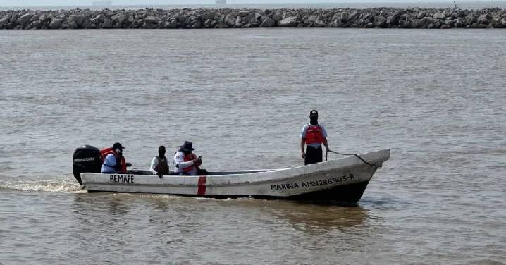 Se hunde embarcación en Playa Miramar: un muerto, un desaparecido y 3 sobrevivientes
