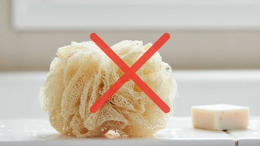 Chau a la esponja de baño: la nueva tendencia más higiénica y eficaz para cuidar la piel