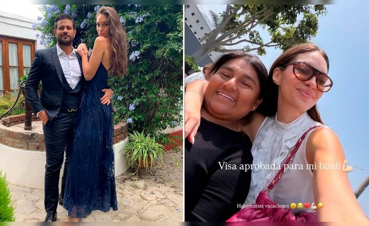 Natalie Vértiz festeja que su nana obtuvo la visa y anuncia que se la llevará al extranjero: “Habemus vacaciones”
