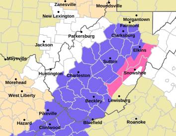 Winter weather advisories posted with approaching storm