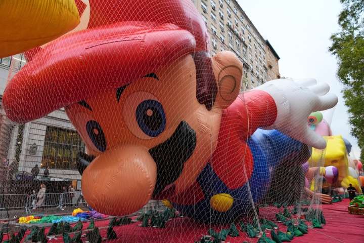 A welcome form of inflation: Balloons take shape for Macy’s Thanksgiving Day Parade