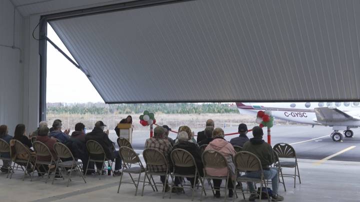 New air ambulance hangar complete on Grand Manan