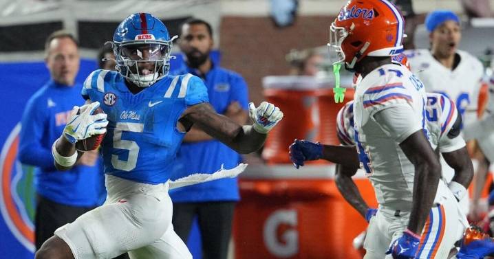 No. 6 Ole Miss rallies past Florida