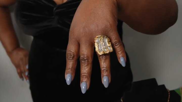 SoFlo artist Marie-Louise Duvert gives garbage a glam makeover, turning junk into jewels