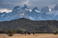 Dos muertos y siete desaparecidos en la Patagonia chilena en medio de una excursión en el parque Torres del Paine