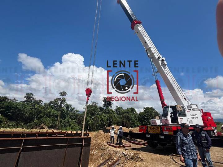 En Caquetá, Invías realizó el izaje de vigas del puente Las Delicias