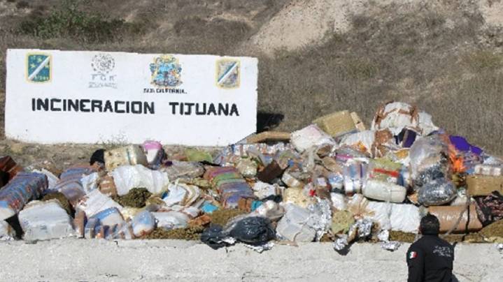 FGR destruye en Tijuana más de 6 toneladas de narcóticos