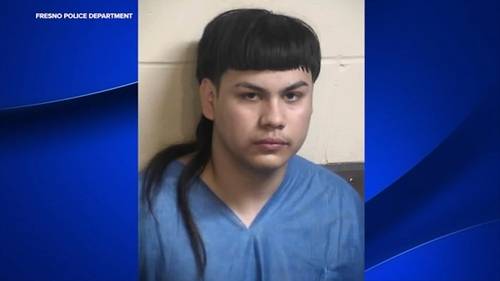 Fresno police release video of officer striking armed suspect with patrol car