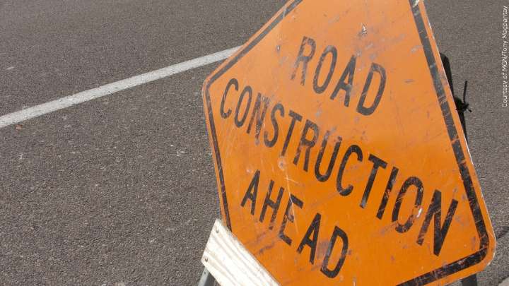 Construction Prompts Lane Closures on I