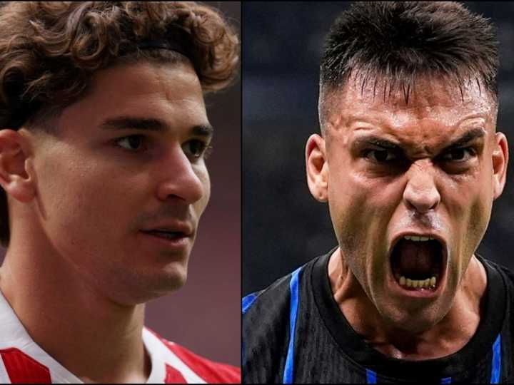 Atlético de Madrid de Julián Alvarez vs. Inter de Lautaro Martínez, por la Champions League: minuto a minuto, en directo