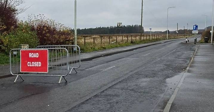 West Lothian man taken to hospital as crash closes busy road for hours
