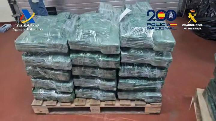 Nuevo golpe al narco: caen en el Puerto de València otras 2,5 toneladas de cocaína llegadas desde Ecuador