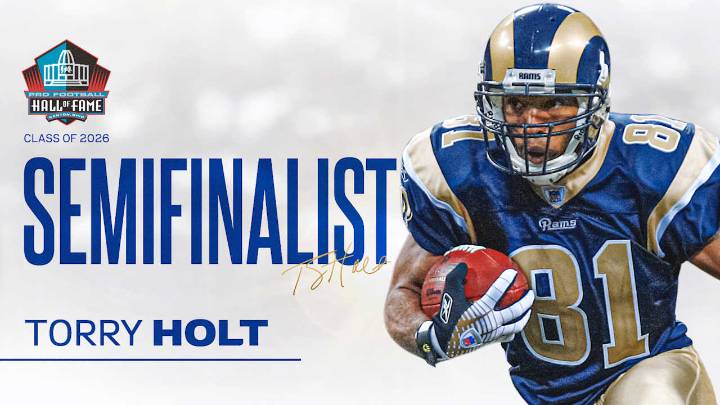 Torry Holt among 26 modern-era player semifinalists for Pro Football Hall of Fame's Class of 2026