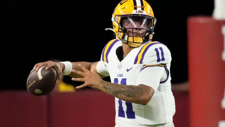 Who is Michael Van Buren, LSU football quarterback?