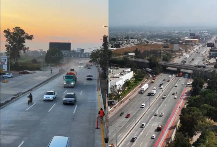 Quedan habilitados ocho carriles en carretera a Chapala, pero siguen las obras