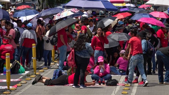 Paro 48 horas CNTE 13 y 14 de noviembre: minuto a minuto de la mega marcha de trabajadores de la educación