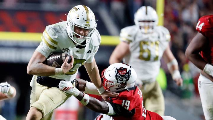 Georgia Tech has had to sit with its tough loss during a bye week, even as its CFP ranking improved