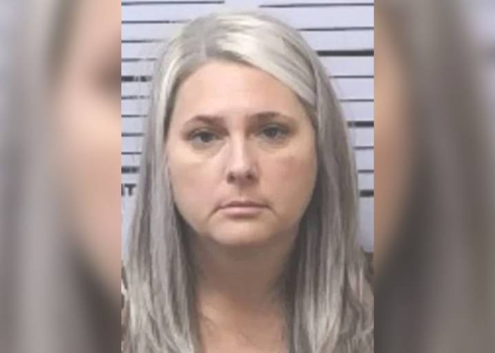 Alabama teacher arrested after video shows her beating son