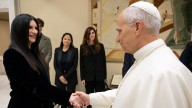 La cantante Laura Pausini sorprendió al papa León XIV con un inédito tema en su reunión en El Vaticano