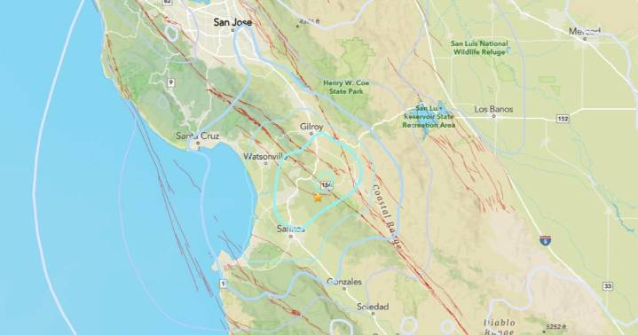 2 earthquakes strike Central Coast near San Juan Bautista on Thanksgiving Day
