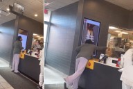 Michigan woman captured hurling piping hot coffee at McDonald's worker in viral video wanted by police
