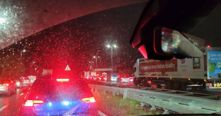 Live: M5 'multi-vehicle' crash causes hour-long delays near Exeter